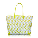 Carla XL Tote Bag The Cubes Lime